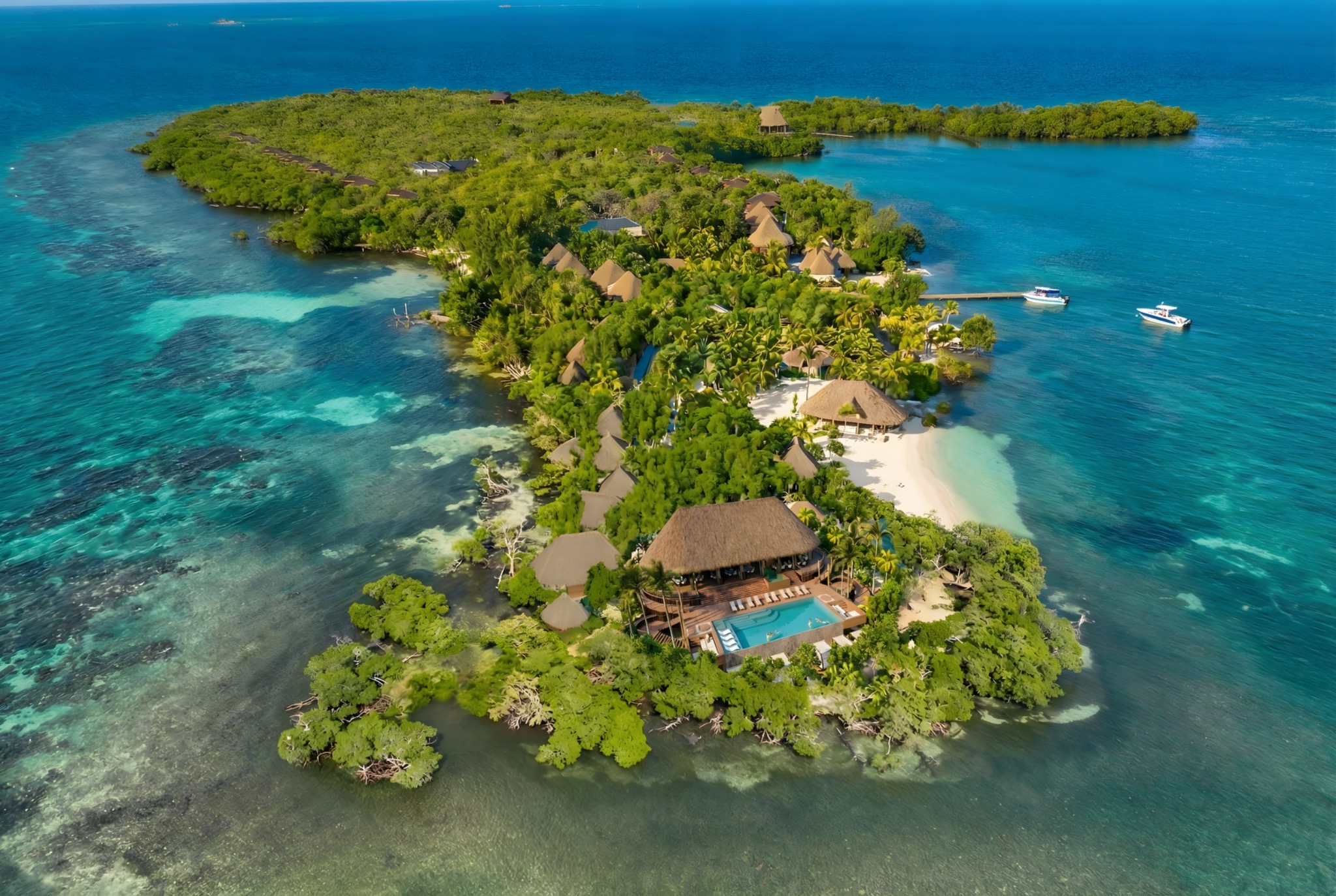 Little Crawl Island Aerial View